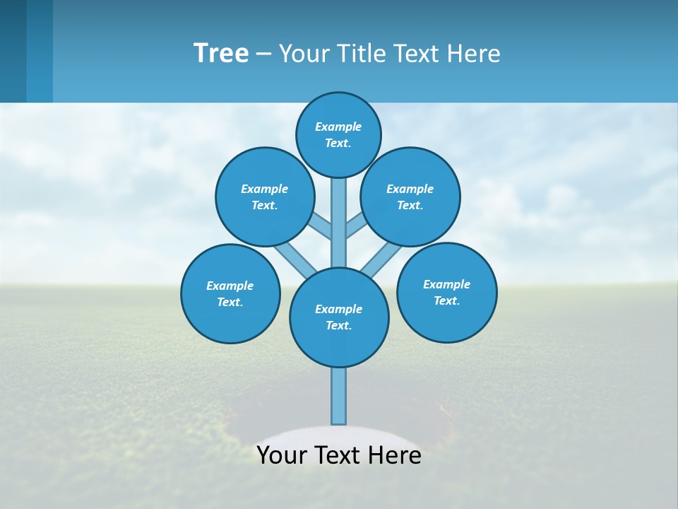 Coast Senior Sunrise PowerPoint Template