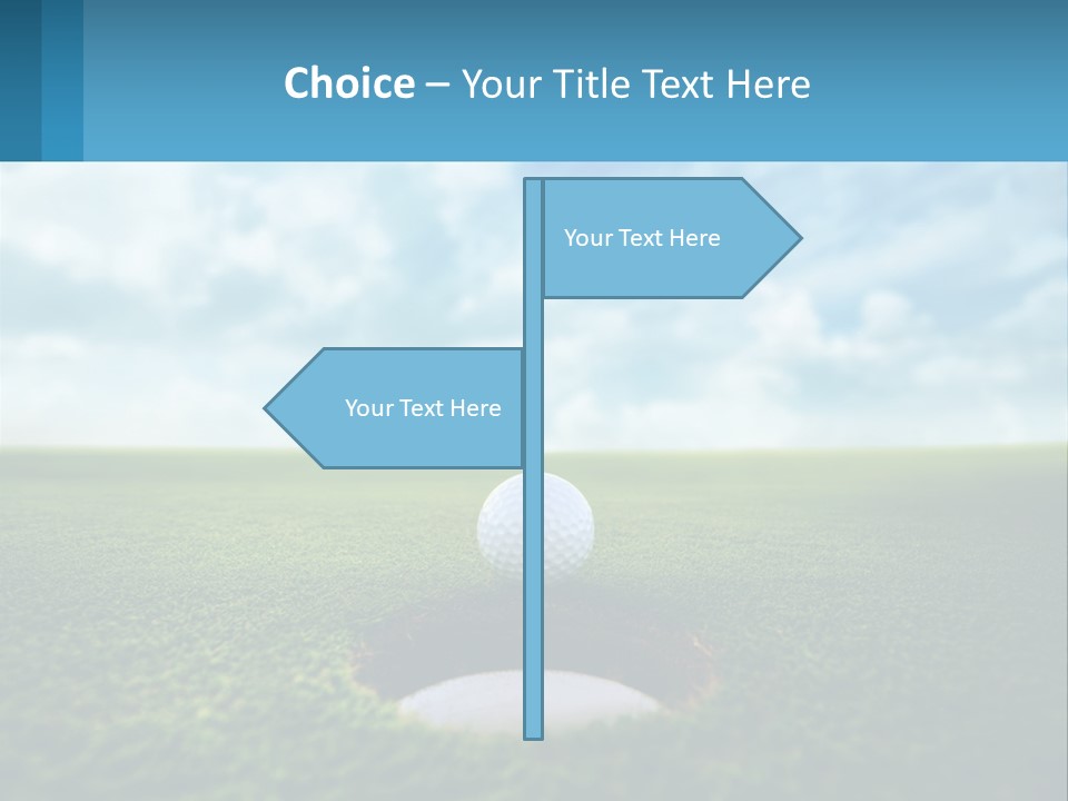Coast Senior Sunrise PowerPoint Template