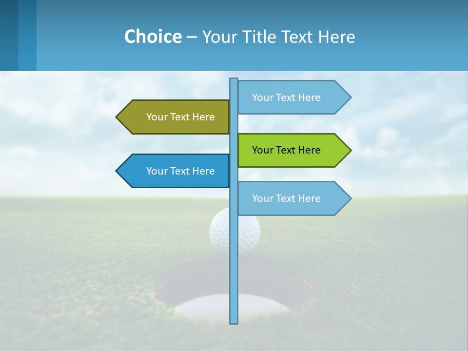 Coast Senior Sunrise PowerPoint Template