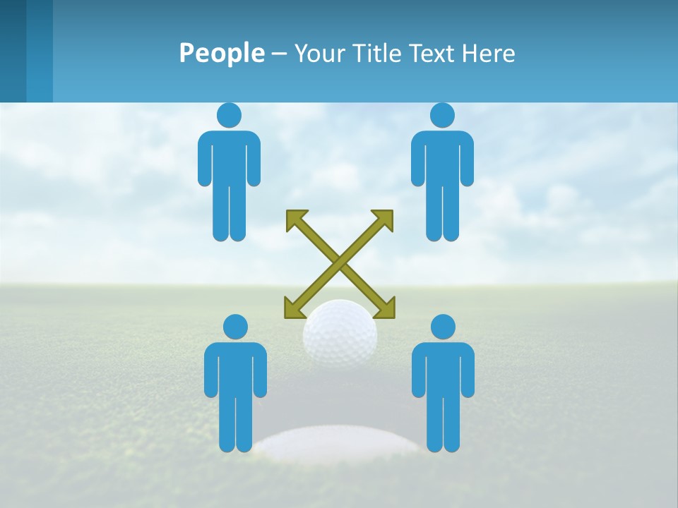 Coast Senior Sunrise PowerPoint Template