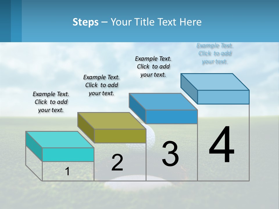 Coast Senior Sunrise PowerPoint Template