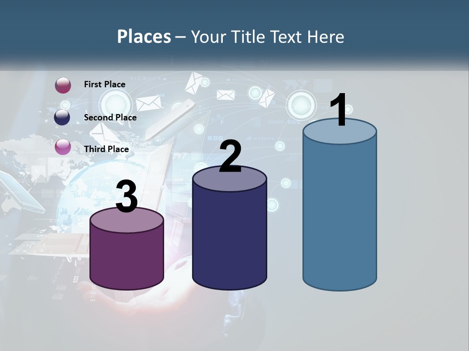 Calm Coastal Old PowerPoint Template