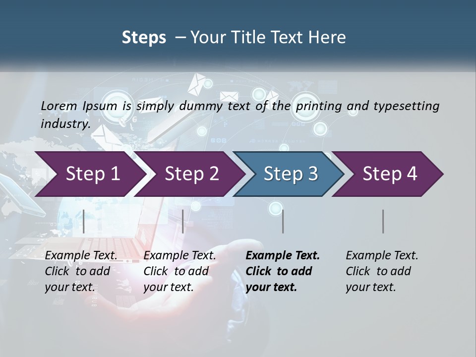 Calm Coastal Old PowerPoint Template