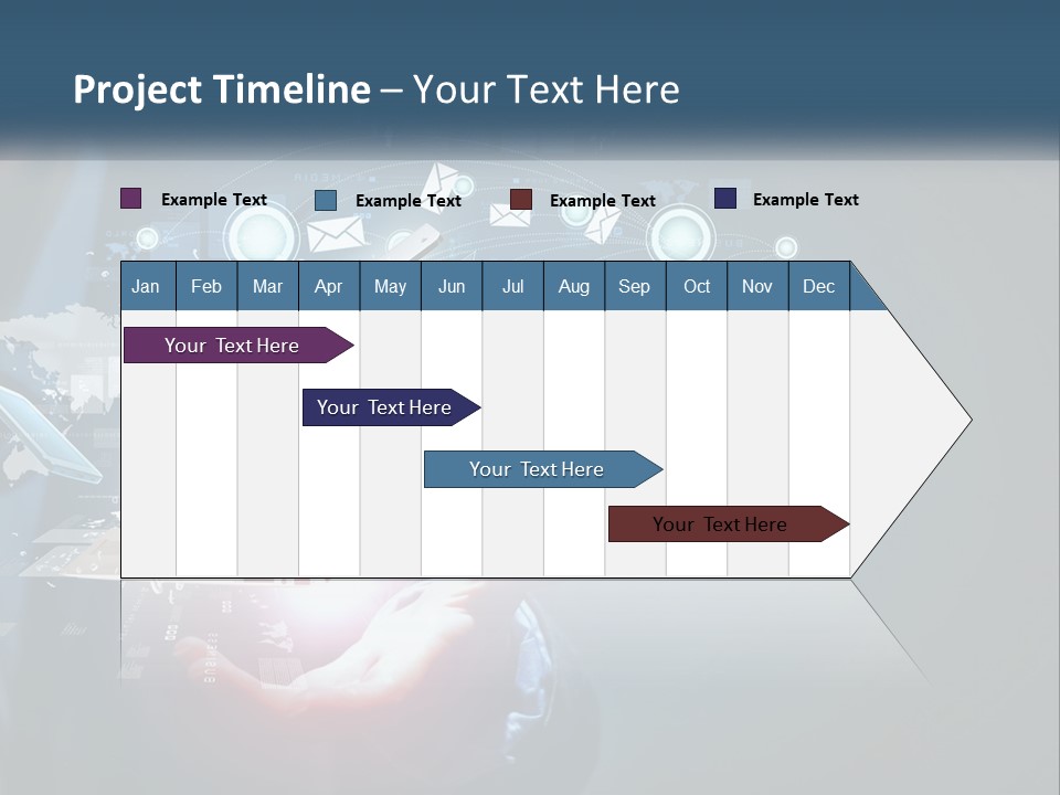Calm Coastal Old PowerPoint Template