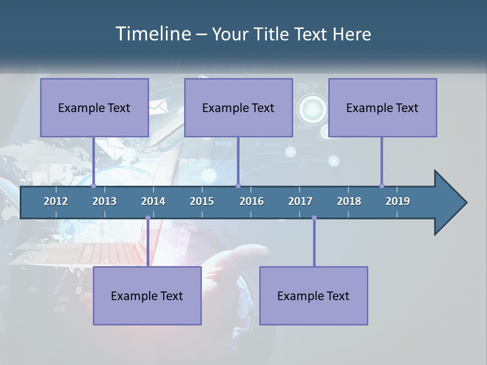 Calm Coastal Old PowerPoint Template