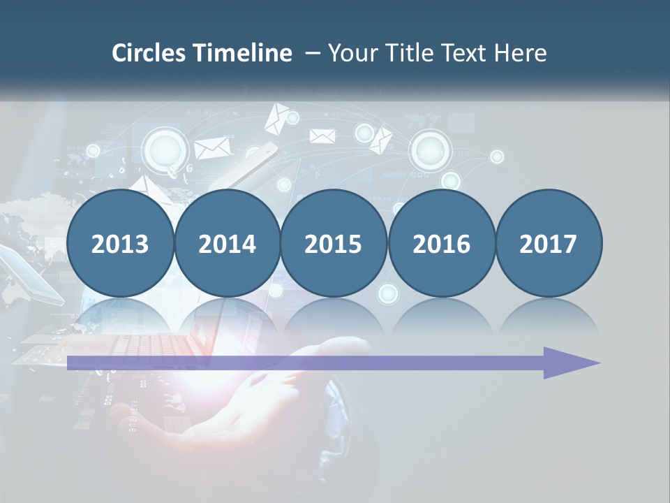 Calm Coastal Old PowerPoint Template