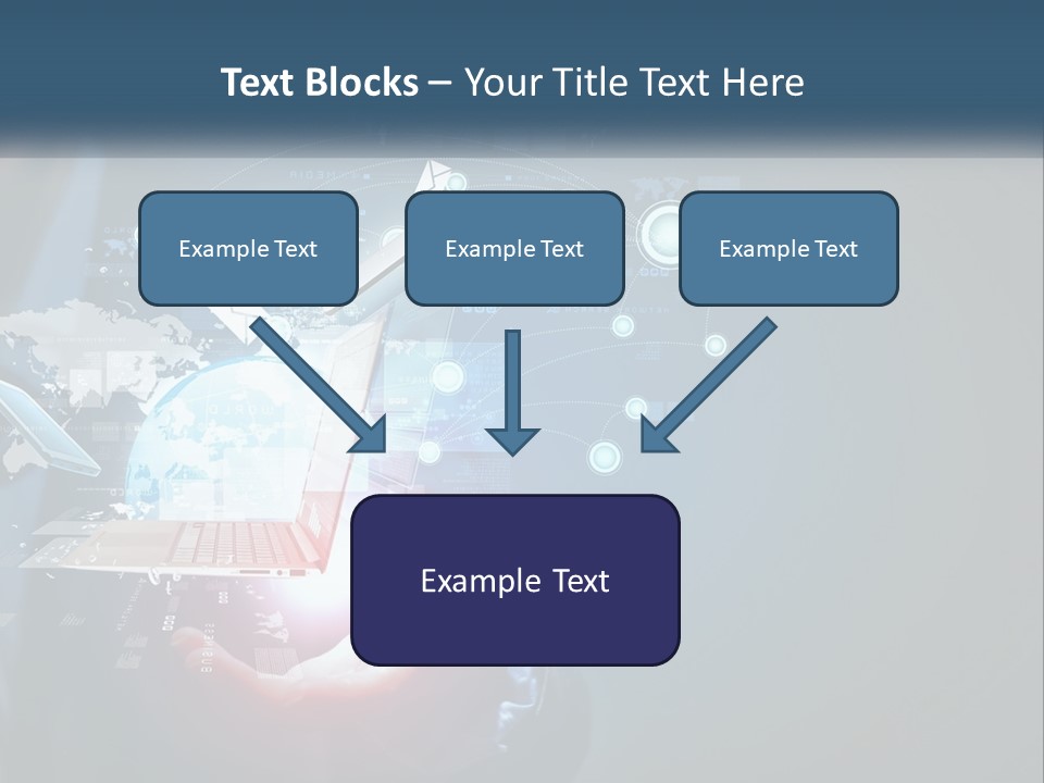 Calm Coastal Old PowerPoint Template