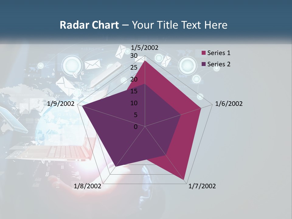 Calm Coastal Old PowerPoint Template