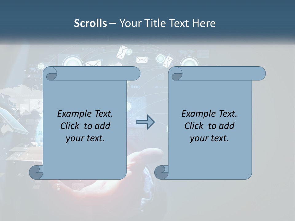 Calm Coastal Old PowerPoint Template