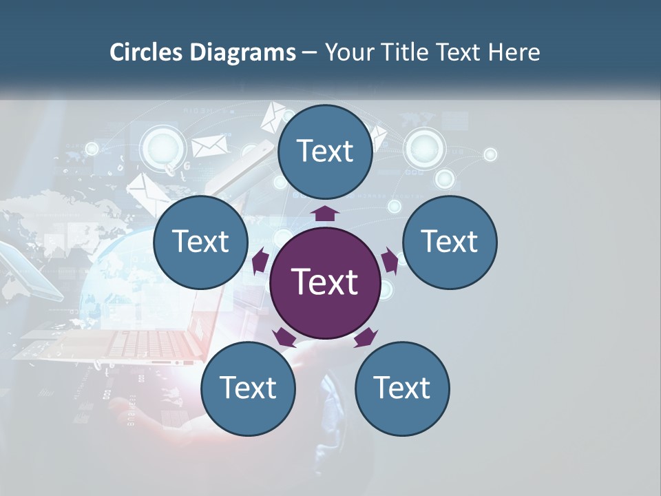 Calm Coastal Old PowerPoint Template