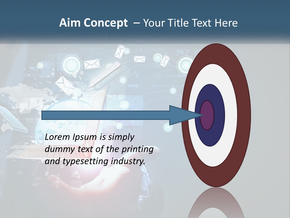 Calm Coastal Old PowerPoint Template