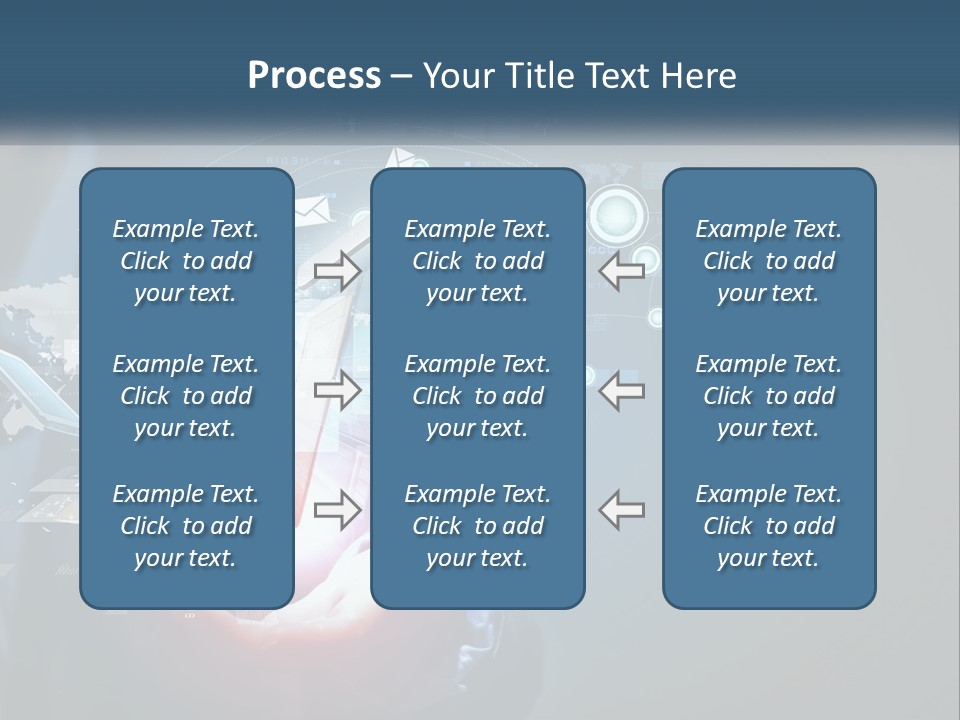 Calm Coastal Old PowerPoint Template