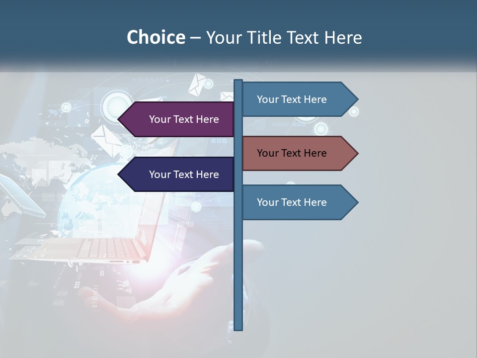 Calm Coastal Old PowerPoint Template