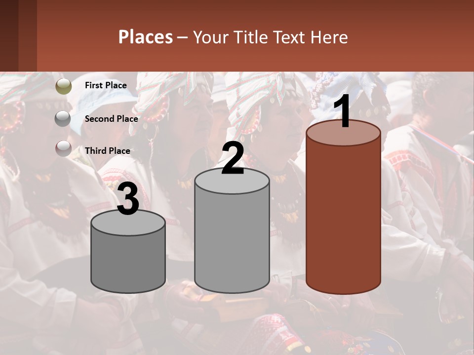 Wave Mother Pensioner PowerPoint Template