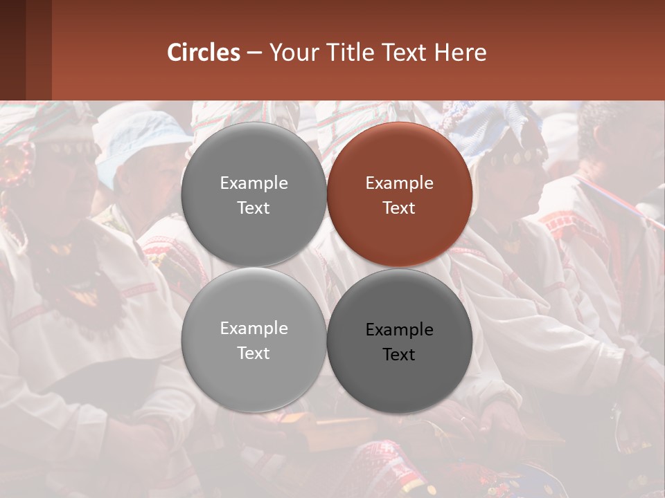 Wave Mother Pensioner PowerPoint Template