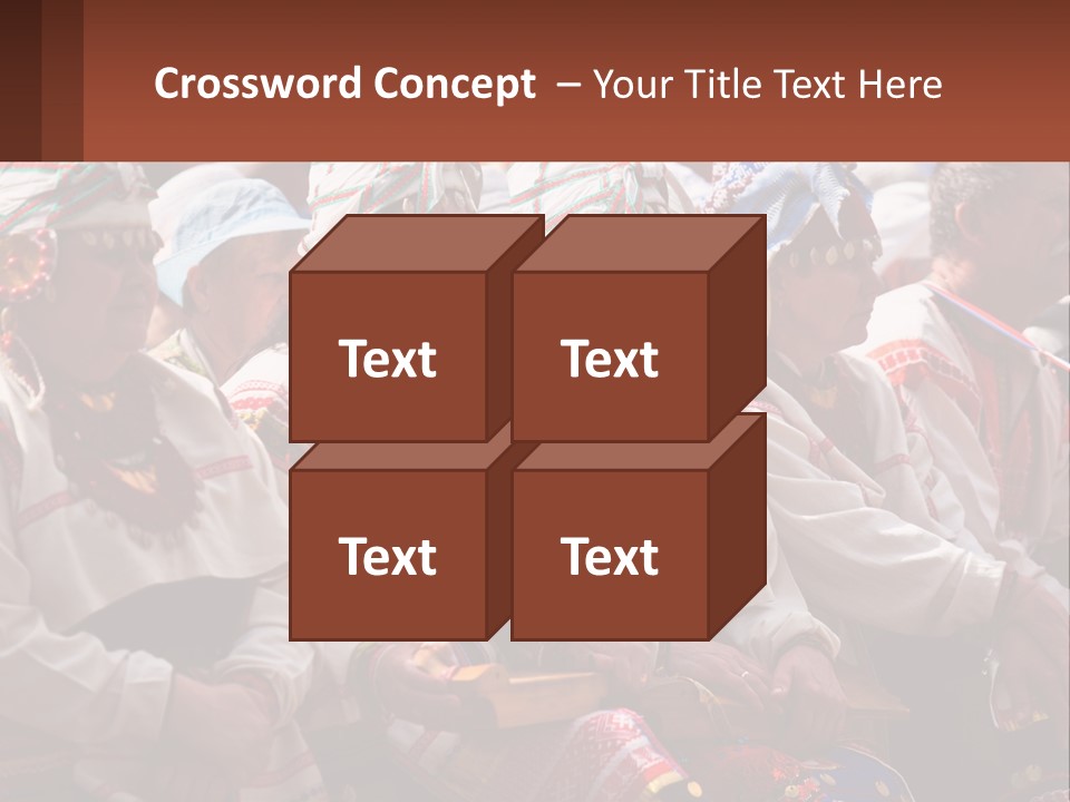 Wave Mother Pensioner PowerPoint Template