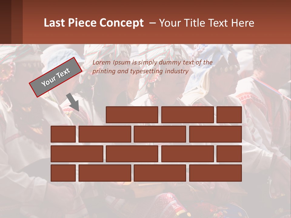 Wave Mother Pensioner PowerPoint Template