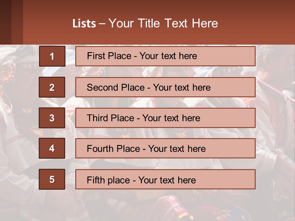 Wave Mother Pensioner PowerPoint Template