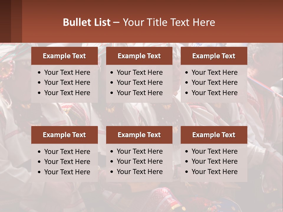 Wave Mother Pensioner PowerPoint Template