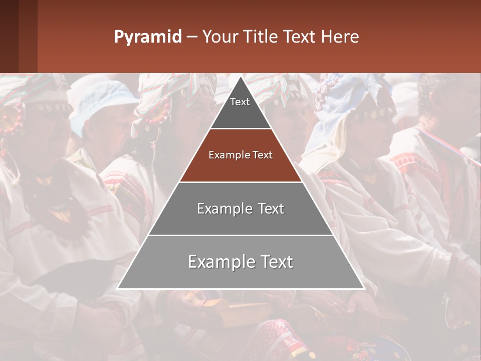 Wave Mother Pensioner PowerPoint Template