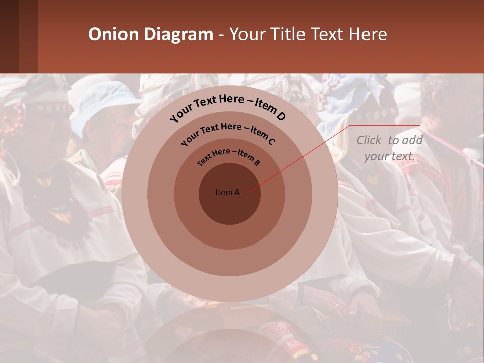 Wave Mother Pensioner PowerPoint Template