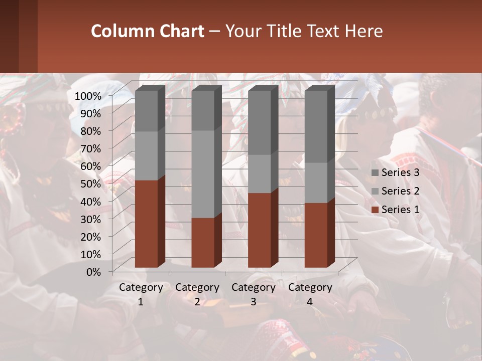 Wave Mother Pensioner PowerPoint Template