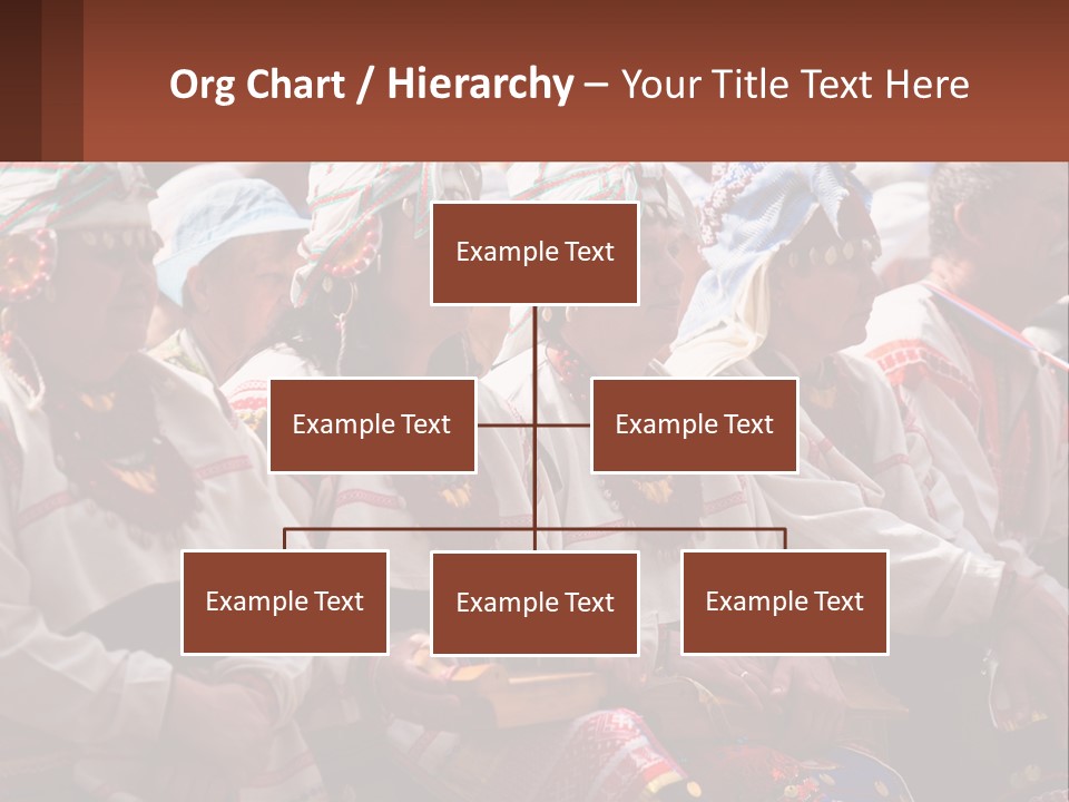 Wave Mother Pensioner PowerPoint Template