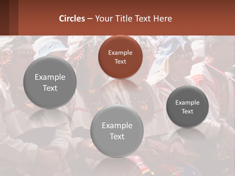 Wave Mother Pensioner PowerPoint Template