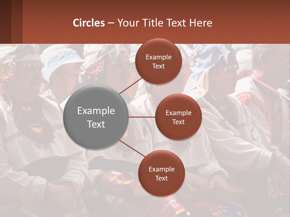 Wave Mother Pensioner PowerPoint Template