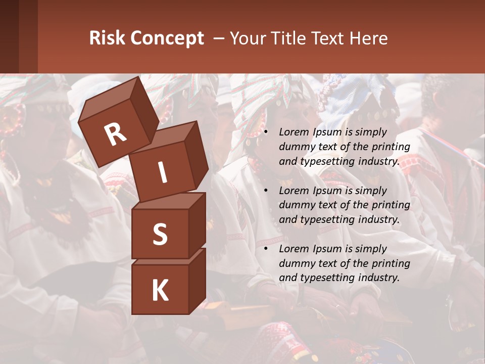 Wave Mother Pensioner PowerPoint Template