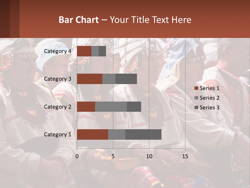 Wave Mother Pensioner PowerPoint Template