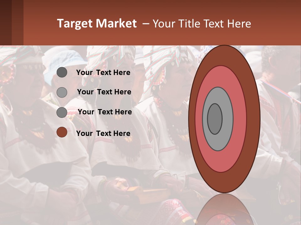 Wave Mother Pensioner PowerPoint Template