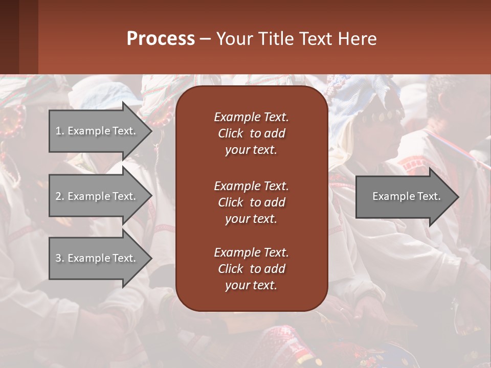 Wave Mother Pensioner PowerPoint Template