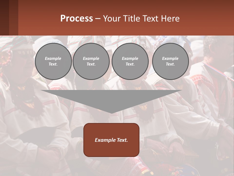 Wave Mother Pensioner PowerPoint Template