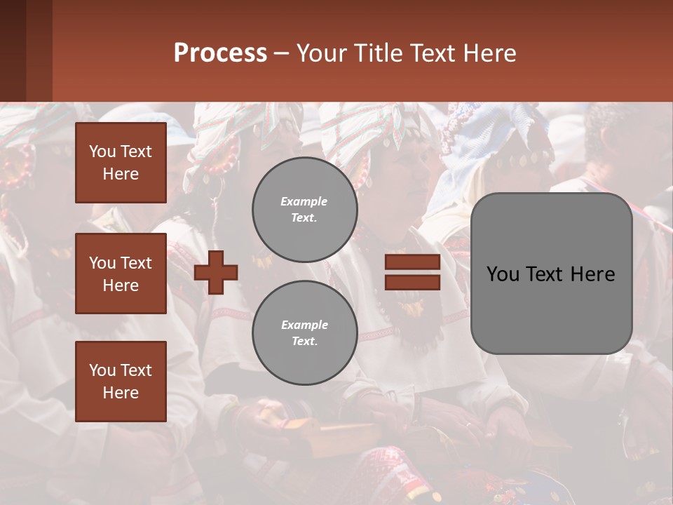 Wave Mother Pensioner PowerPoint Template