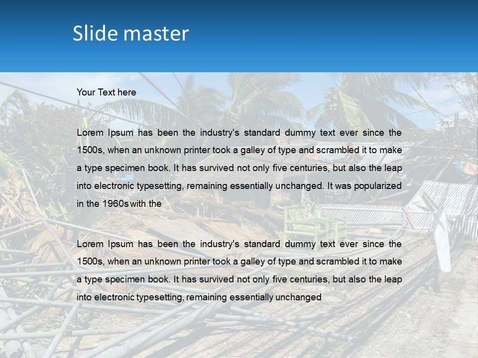 Sunrise Ocean Mother PowerPoint Template