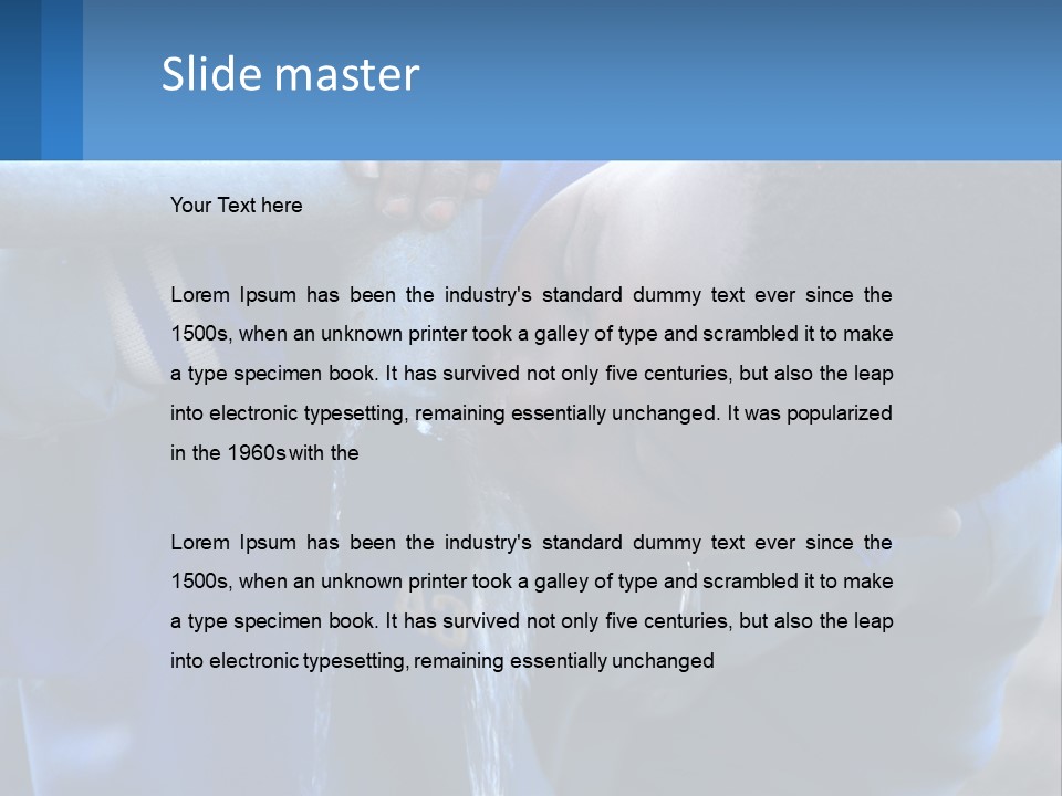 Coast Coastal White PowerPoint Template