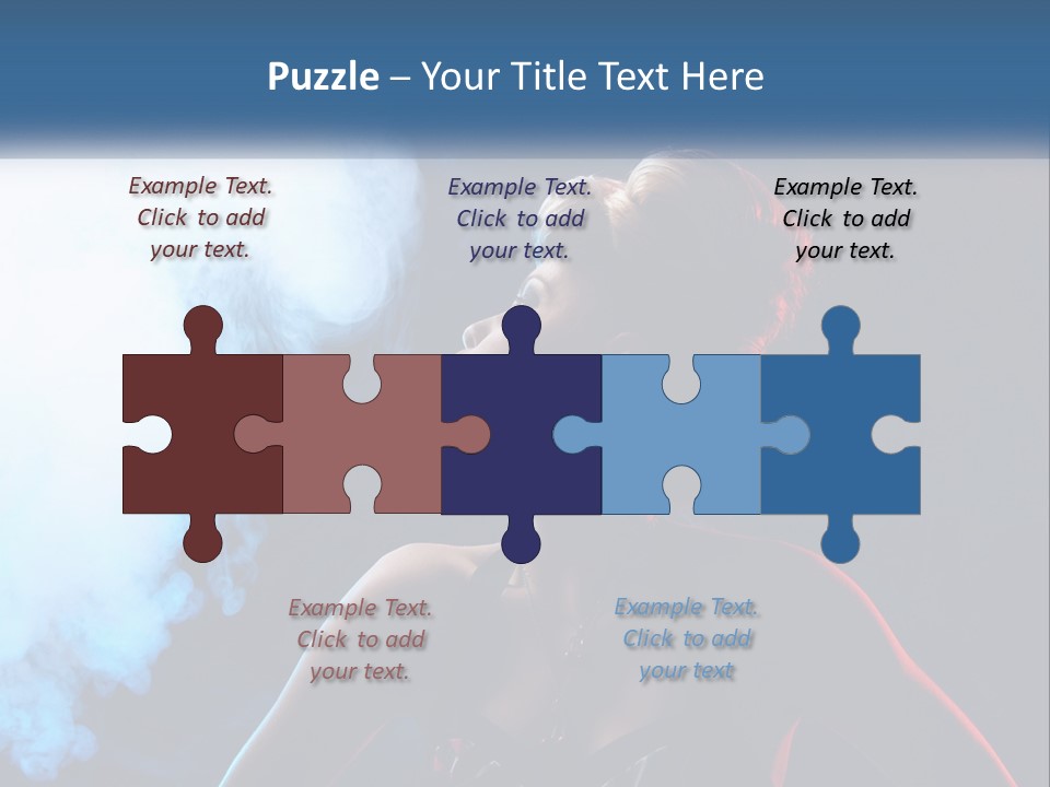 Parent Mother Peaceful PowerPoint Template