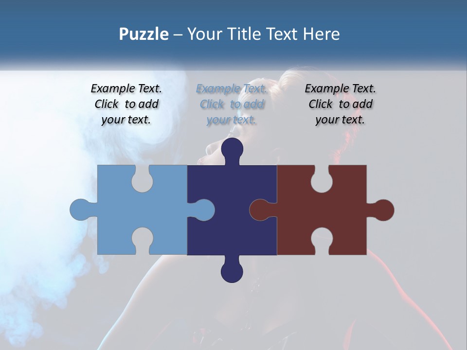 Parent Mother Peaceful PowerPoint Template