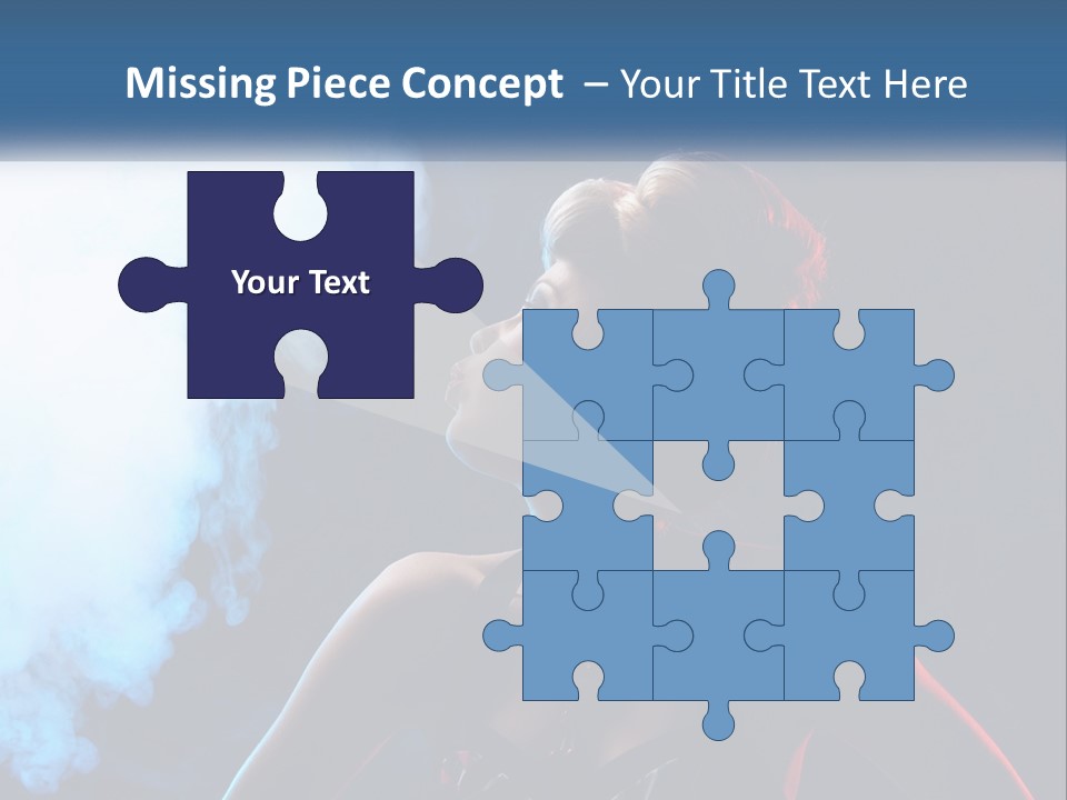 Parent Mother Peaceful PowerPoint Template