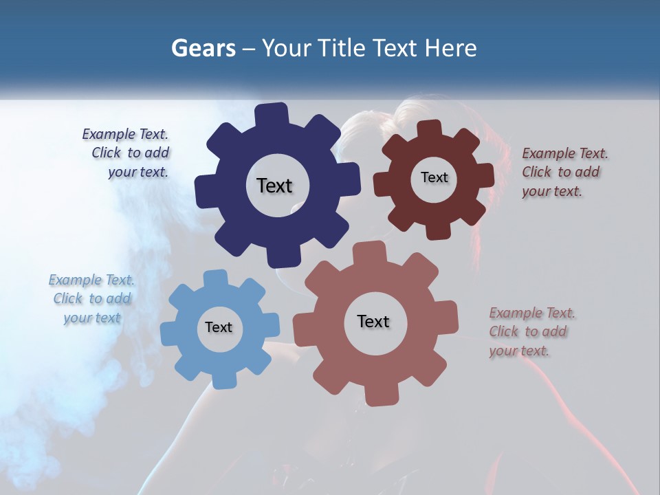 Parent Mother Peaceful PowerPoint Template