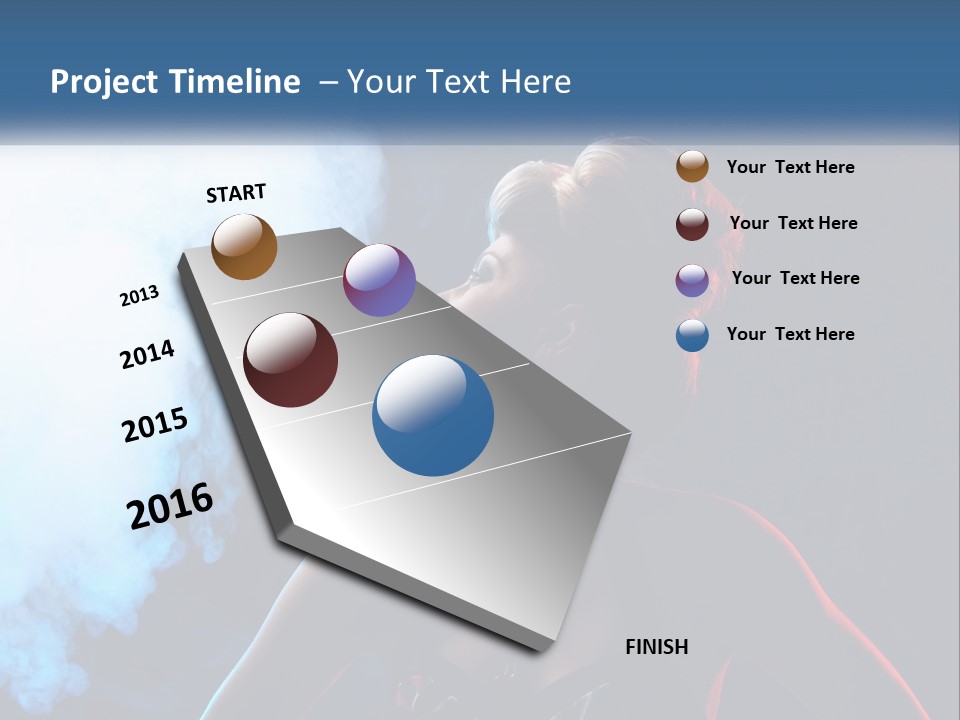 Parent Mother Peaceful PowerPoint Template