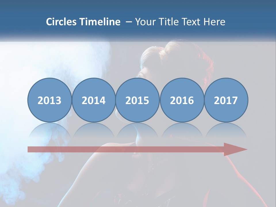 Parent Mother Peaceful PowerPoint Template