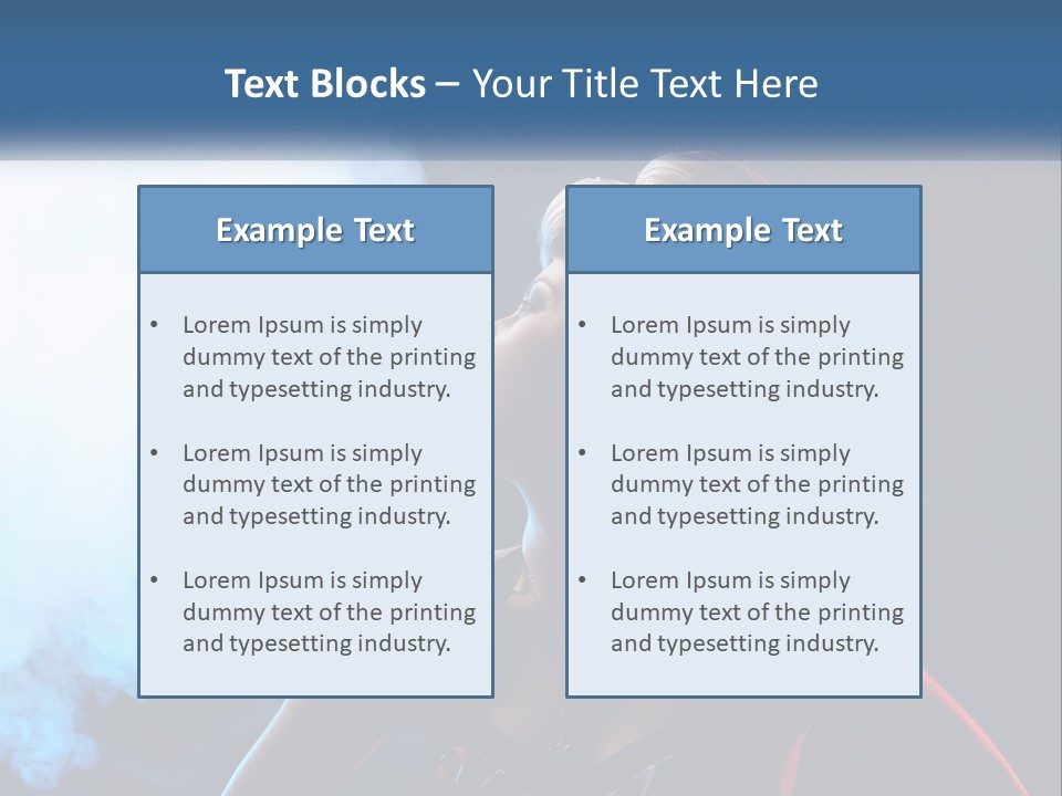 Parent Mother Peaceful PowerPoint Template