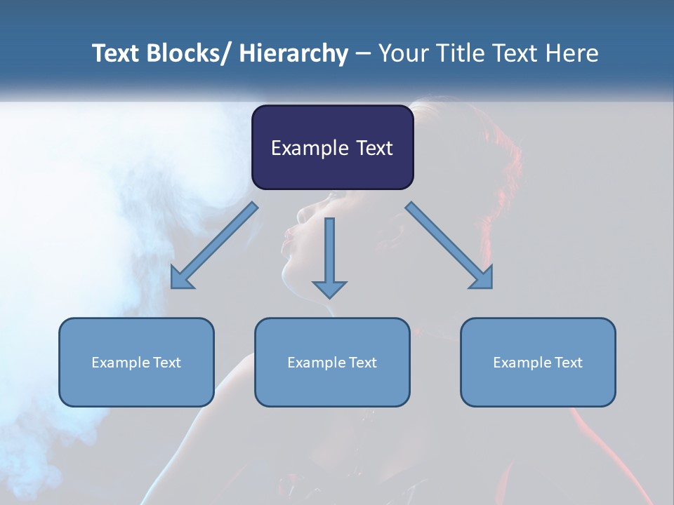 Parent Mother Peaceful PowerPoint Template