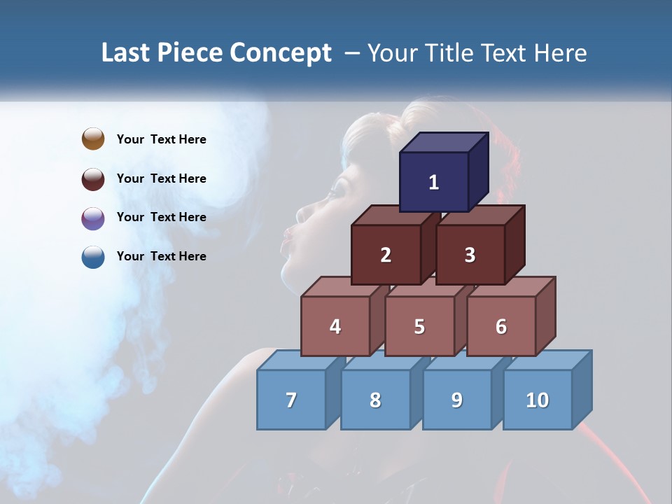 Parent Mother Peaceful PowerPoint Template