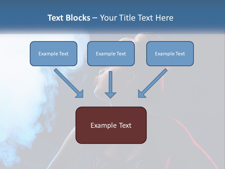 Parent Mother Peaceful PowerPoint Template