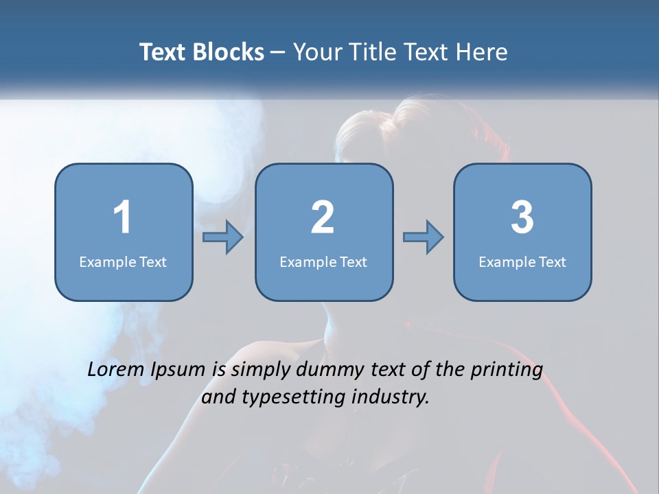Parent Mother Peaceful PowerPoint Template