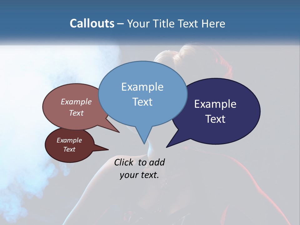 Parent Mother Peaceful PowerPoint Template