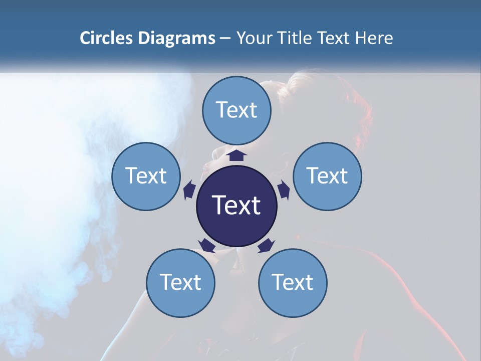 Parent Mother Peaceful PowerPoint Template